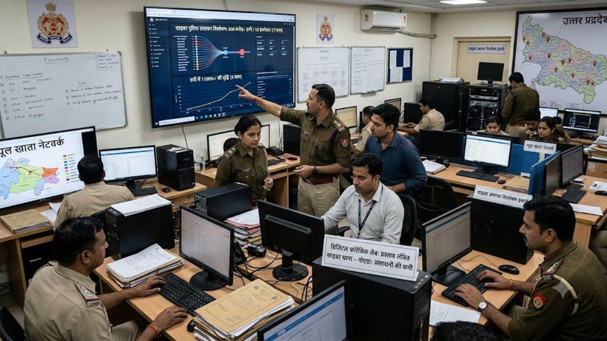 मध्य प्रदेश में साइबर ठगी का रिकॉर्ड विस्फोट, 1 साल में 600 करोड़ का आंकड़ा पार, लेकिन जांच के लिए सिर्फ 19 इंस्पेक्टर