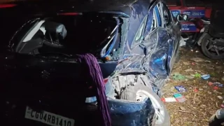 रायपुर में नशे में धुत युवकों ने कार से मचाया कहर, बुजुर्ग की मौत; महिला और दो बच्चे घायल