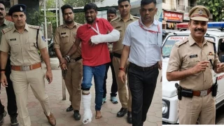 इंदौर में 40 अपराधों से लदा कुख्यात अपराधी सूरीला गिरफ्तार, भागने के चक्कर में ब्रिज से कूदा, टूटे हाथ-पैर