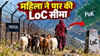 LoC पार कर PoK में दाखिल हुई महिला, 8 बकरियां भी ले गई साथ, एजेंसियां जांच में जुटीं