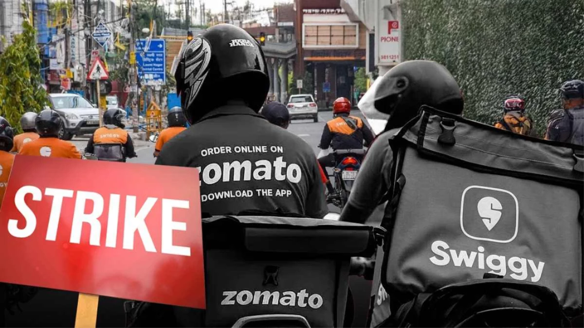आज राष्ट्रव्यापी हड़ताल पर गिग वर्कर्स, ठप हो सकती हैं Zomato-Swiggy की डिलीवरी; क्या हैं मांगें?