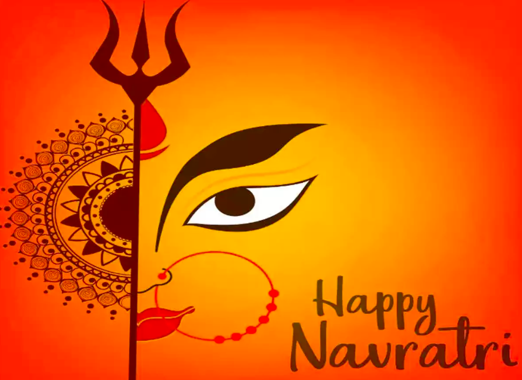 Happy Navratri 2020 Wish your loved ones with these Images SMS WhatsApp  Status GIF FILES