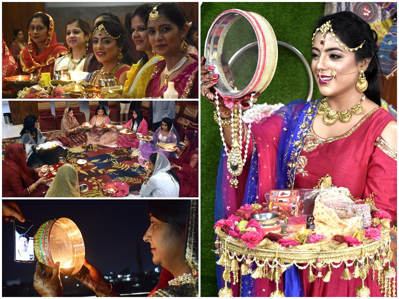 Karwa Chautha 2021: दीपक मेरे सुहाग का हमेशा जलता रहे, 16 श्रृंगार में ...