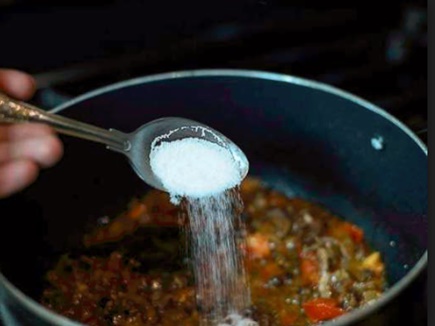 how to get rid of excess salt in food