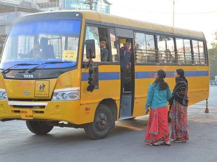 Pick Up Point Is Three Km Far Or Ten Km From School But Bus Fees Is Same