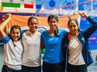 Asian Games 2018: भारतीय महिला स्क्वॉश टीम को सिल्वर से करना पड़ा संतोष
