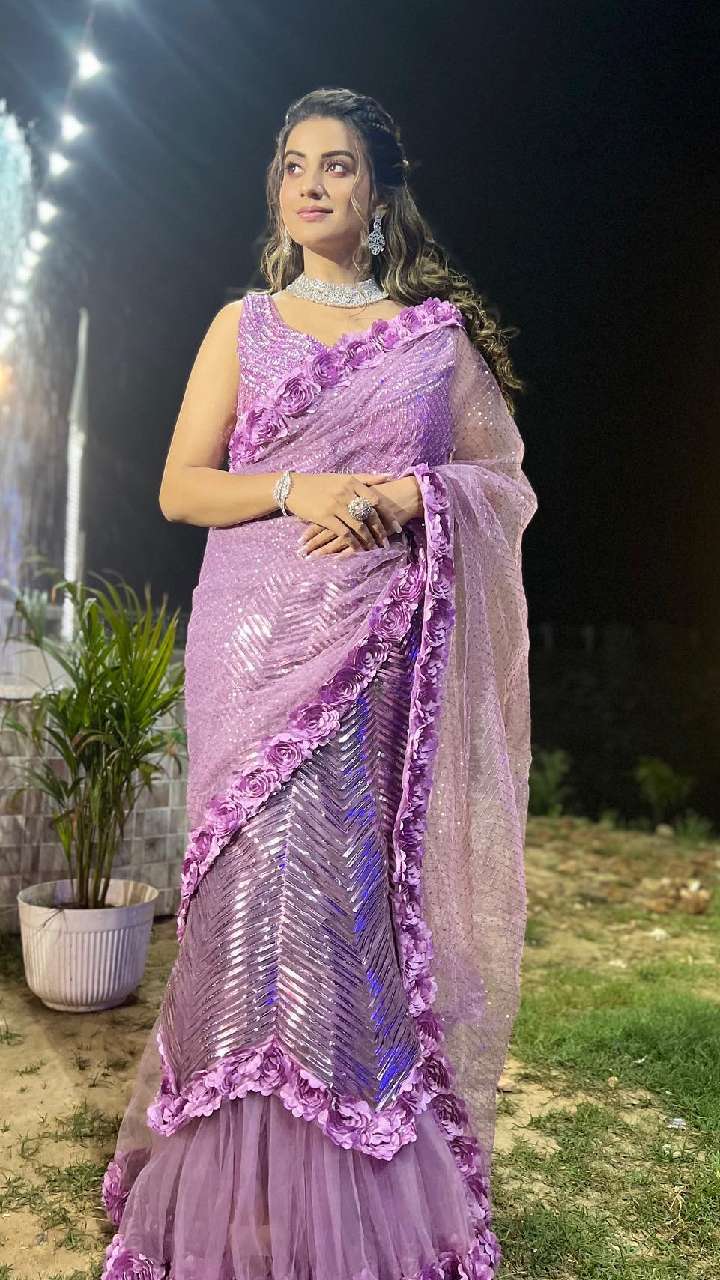 Akshara Singh x Laxmipati Sundarata ki leher! #laxmipatisarees #sarees  #sareelove #elegance #explore #trending #aksharasingh | Instagram