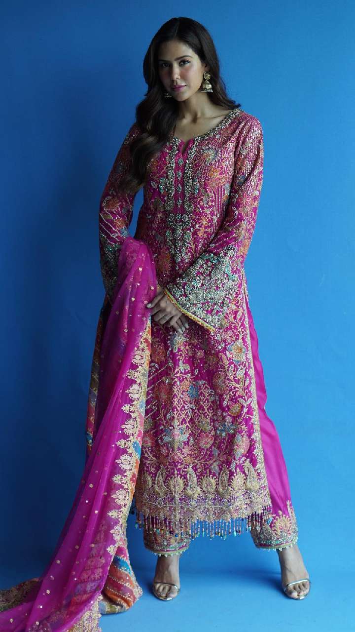 Sonam Bajwa | Punjabi outfits, Indian outfits, Indian dresses