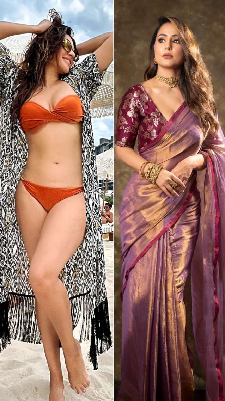 Hamsa Nandini - saree vs bikini - South Indian film actress. :  r/SareeVsBikini